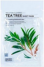 Kup Maseczka do twarzy z ekstraktem z drzewa herbacianego - Tenzero Solution Sheet Mask Clearing Tea Tree