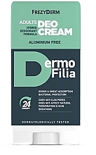 Kremowy dezodorant do ciała - Frezyderm Dermofilia Adults Deo Cream Hybrid Deodorant Formula — Zdjęcie N1