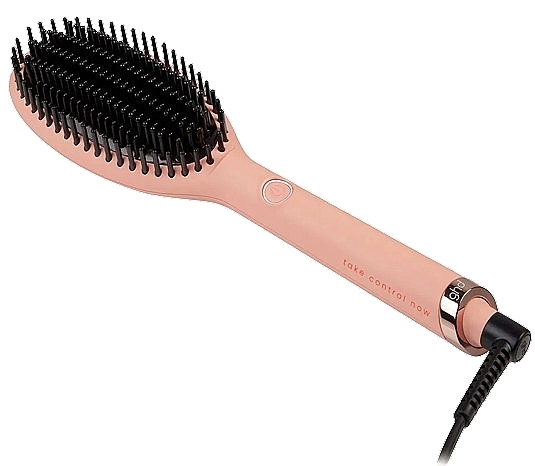 Grzebień prostujący, różowy - Ghd Glide Pink Take Control Now — Zdjęcie N1