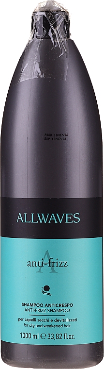 PRZECENA! Szampon do plączących się i niesfornych włosów - Allwaves Anti-Frizz Shampoo * — Zdjęcie N1