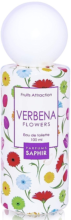Saphir Fruit Attraction Verbena Flowers - Woda toaletowa — Zdjęcie N1