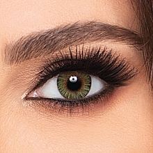 Kolorowe soczewki kontaktowe, 2 szt., green - Alcon FreshLook Colorblends — Zdjęcie N2
