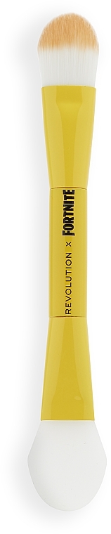 Dwustronny pędzel do nakładania maseczek do twarzy - Makeup Revolution x Fortnite Peely Masking Brush — Zdjęcie N2
