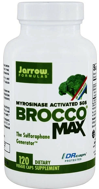 Suplementy odżywcze - Jarrow Formulas BroccoMax — Zdjęcie N1