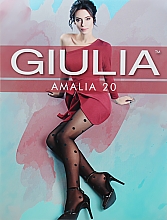 Rajstopy damskie Amalia Model 11 20 Den, nero - Giulia — Zdjęcie N1