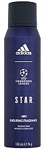 Adidas UEFA Champions League Star - Dezodorant w sprayu do ciała — Zdjęcie N1