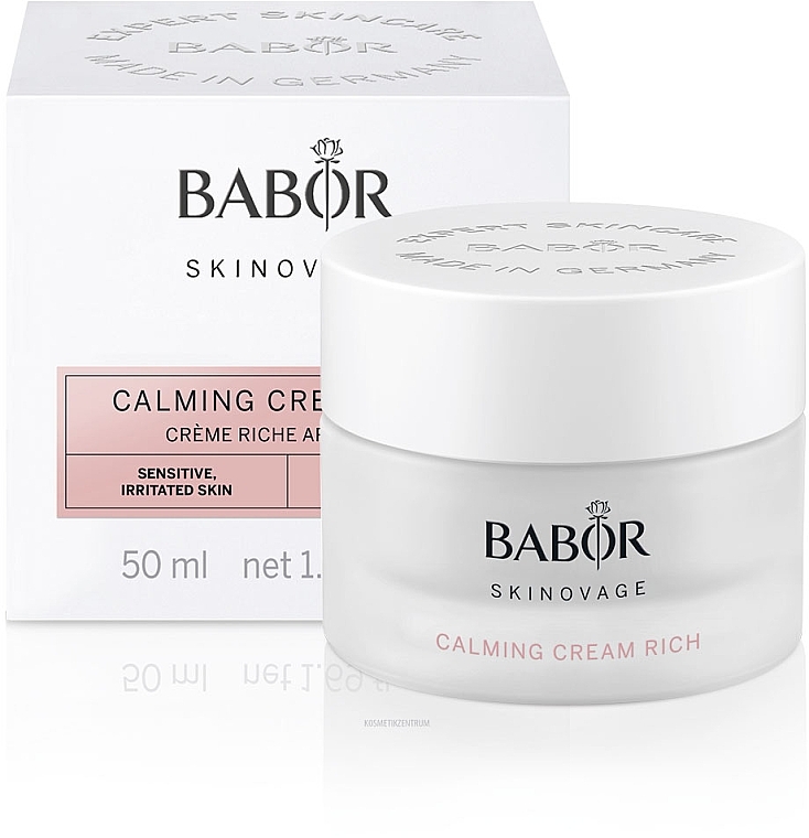 Kojący krem do skóry wrażliwej - Babor Skinovage Calming Cream Rich — Zdjęcie N2