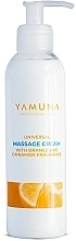 Kup Uniwersalny krem ​​do masażu ciała Pomarańcza i cynamon - Yamuna Massage Cream 
