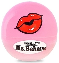Balsam do ust - Mad Beauty Ms. Behave Rumpy Pumpy Lip Balm — Zdjęcie N1
