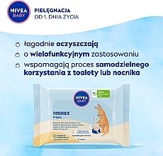Chusteczki biodegradowalne, 57 szt. - NIVEA BABY Toddies — Zdjęcie N3