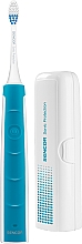 Kup Elektryczna szczoteczka do zębów, niebiesko-biała, SOC 1102TQ - Sencor