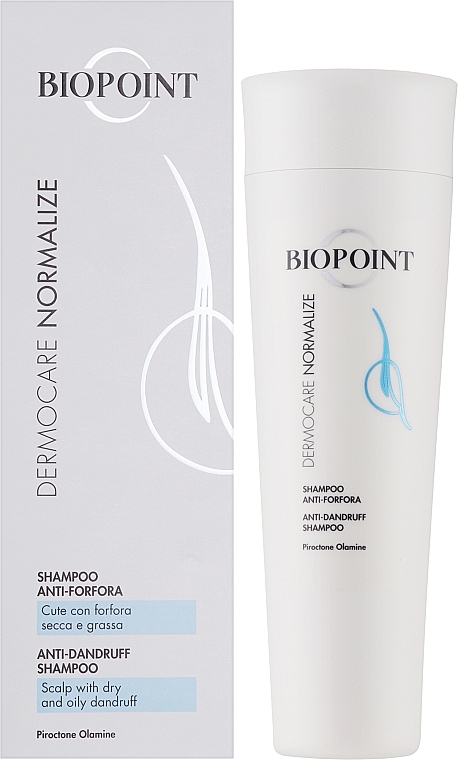 Przeciwłupieżowy szampon do włosów - Biopoint Dermocare Normalize Anti-Forfora Shampoo  — Zdjęcie N2