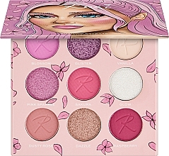 Paleta cieni do powiek - Makeup Revolution x Roxi Cherry Blossom Eyeshadow Palettes — Zdjęcie N1