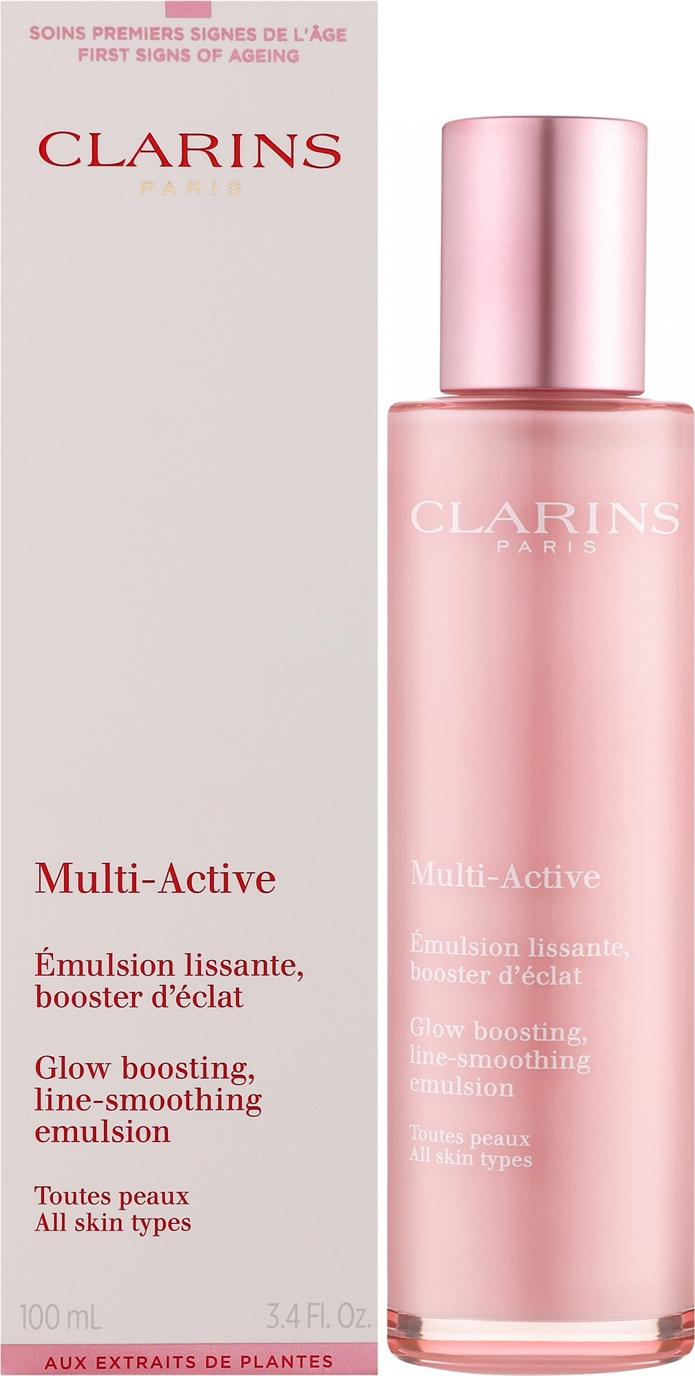 Emulsja wygładzająca do twarzy - Clarins Multi-Active Smoothing Emulsion — Zdjęcie 100 ml