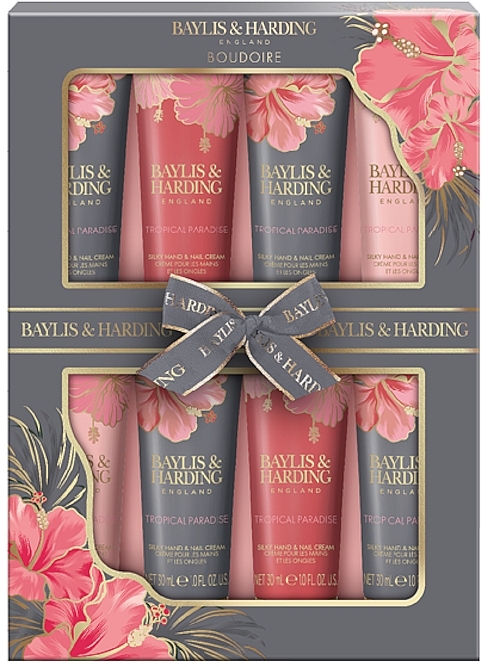 Zestaw, 8 produktów - Baylis & Harding Boudoire Tropical Paradise Especially For Her Hand Treats Gift Set — Zdjęcie N1