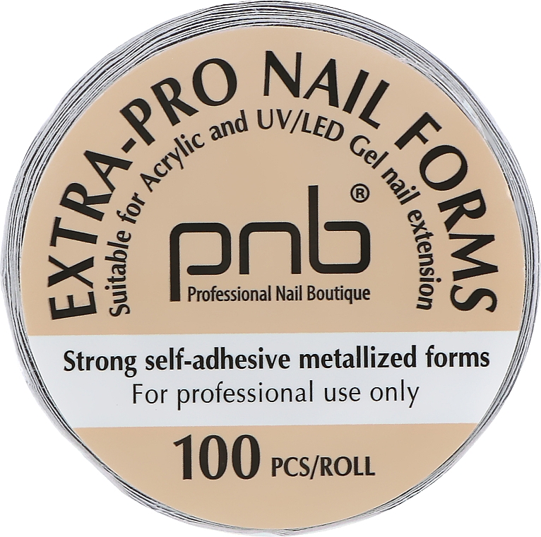 Formy do modelowania paznokci - PNB ExtraPro Nail Forms