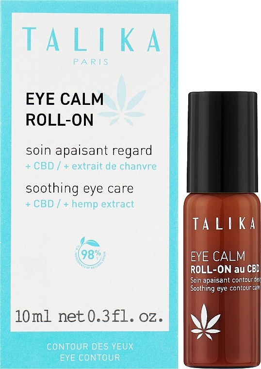 Serum-roller do okolic oczu - Talika Eye Calm Roll-on Soothing Eye Care — Zdjęcie N2