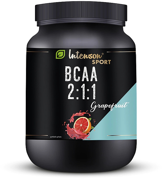 Suplement diety BCAA, grejpfrut - Intenson Sport BCAA 2:1:1 Grapefruit — Zdjęcie N1