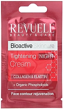 Kup Krem do twarzy na noc - Revuele Bioactive Skin Care Collagen & Elastin Tightening Night Cream (próbka)