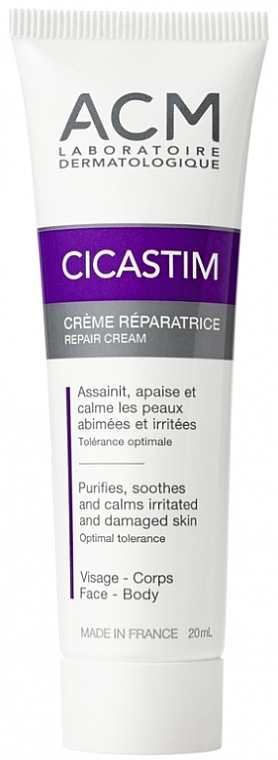 Rewitalizujący krem do twarzy i ciała - ACM Laboratoires Cicastim Repair Cream — Zdjęcie N1