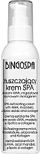 Kup Złuszczający krem z kwasami AHA, kwasem migdałowym i kolagenem - BingoSpa Exfoliating Cream With AHA Acids