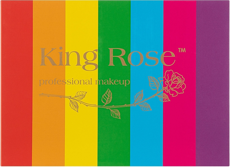 Paleta cieni do powiek - King Rose — Zdjęcie N1
