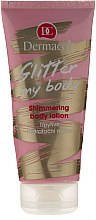 Nawilżające mleczko do ciała z brokatem - Dermacol Glitter My Body Shimmering Body Lotion — Zdjęcie N1