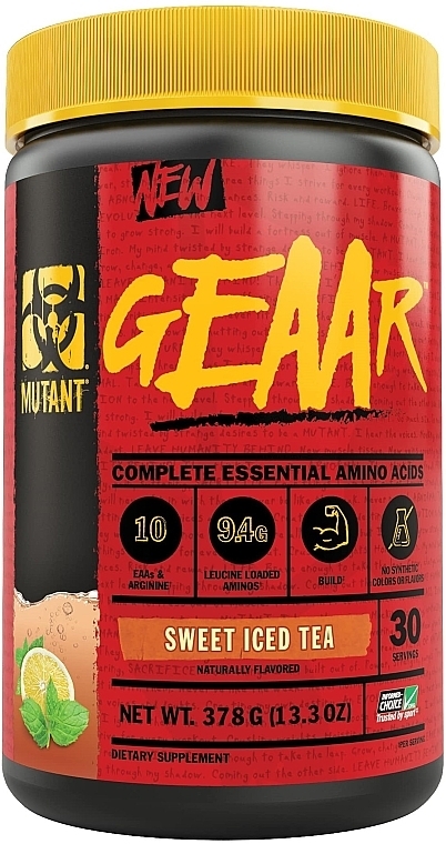Kompleks aminokwasów Słodka mrożona herbata - Mutant Geaar Sweet Iced Tea — Zdjęcie N1