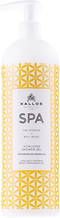 Rewitalizujący żel pod prysznic - Kallos Cosmetics Spa Vitalizing Shower Gel  — фото N1