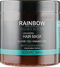 Kup Maska na wypadanie włosów Macadamia i biotyna - Rainbow Professional Exclusive Loss Control Mask