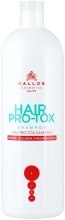 Kup Szampon do włosów Keratyna, kolagen i kwas hialuronowy - Kallos Cosmetics Hair Pro-Tox