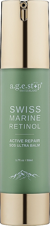 SOS balsam do twarzy - A.G.E. Stop Marine Retinol SOS Balm — Zdjęcie N1