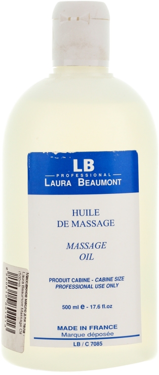 Oliwka do masażu ciała do skóry atopowej - Laura Beaumont Massage Oil — Zdjęcie N1