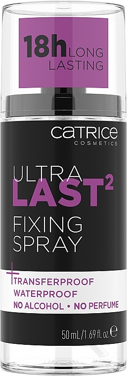 Spray utrwalający makijaż - Catrice Fixative Spray Waterproof Ultra Last2 — Zdjęcie N1