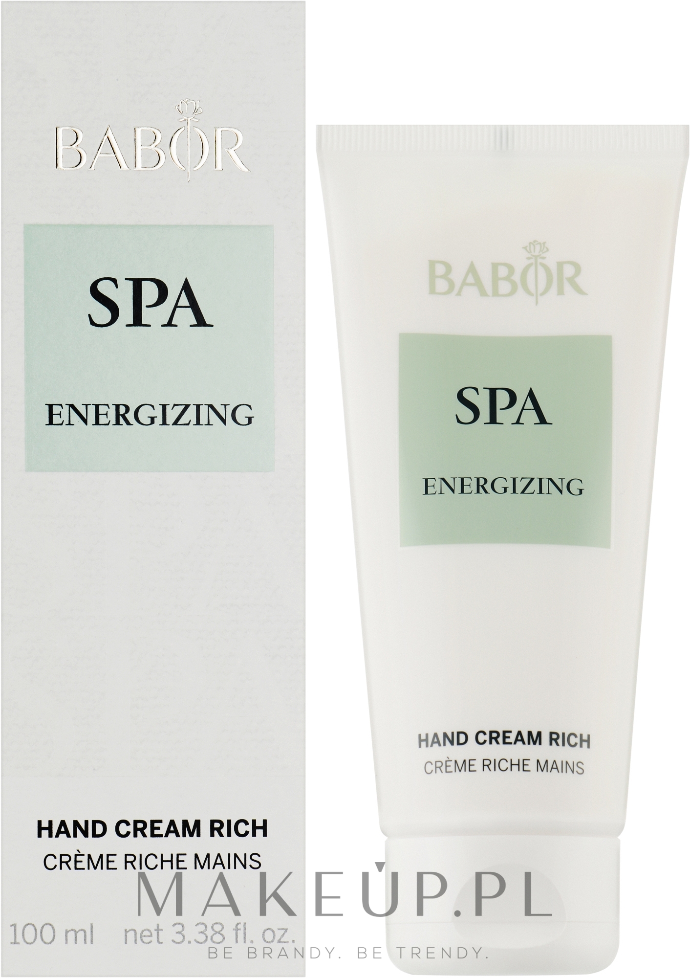 Krem do rąk dla mężczyzn - Babor Spa Energizing Hand Cream Rich — Zdjęcie 100 ml