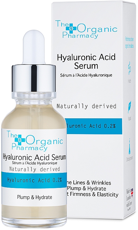 Serum do twarzy z kwasem hialuronowym - The Organic Pharmacy Hyaluronic Acid Serum — Zdjęcie N1