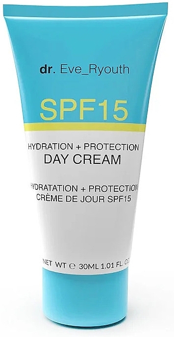 Ochronny krem ​​nawilżający na dzień SPF15 - Dr. Eve_Ryouth Hydration + Protection Day Cream SPF15  — Zdjęcie N1