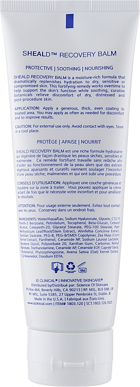 Ochronny balsam regenerujący do twarzy - iS Clinical Sheald Recovery Balm — Zdjęcie N5