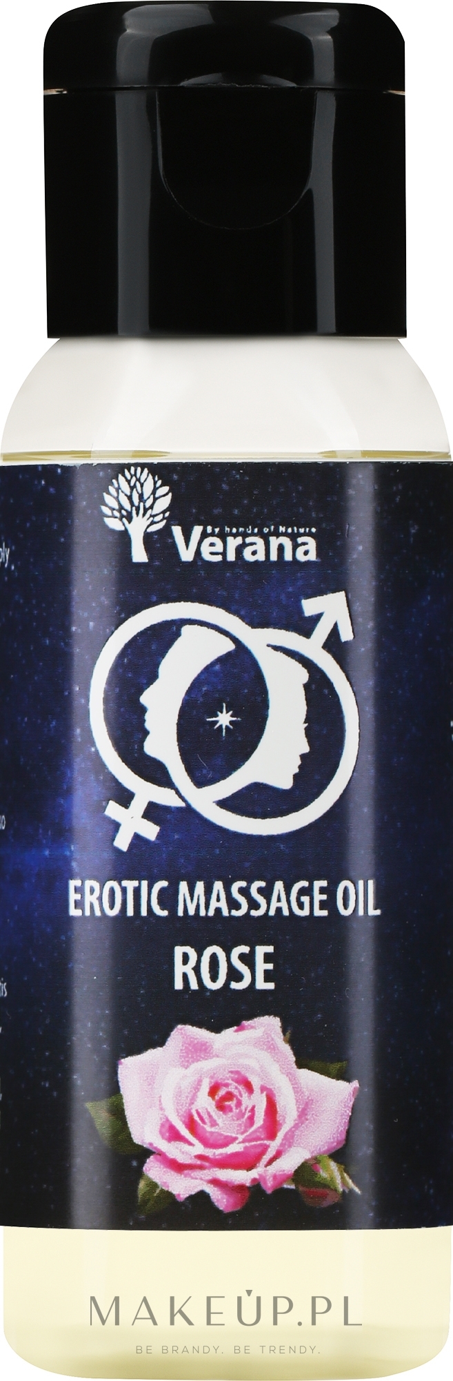 Olejek do masażu erotycznego Róża - Verana Erotic Massage Oil Rose — Zdjęcie 30 ml