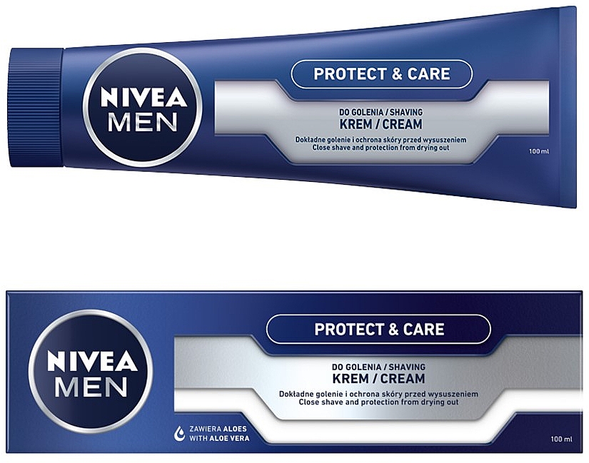 Ochronny krem do golenia - NIVEA MEN Protect & Care Shaving Cream