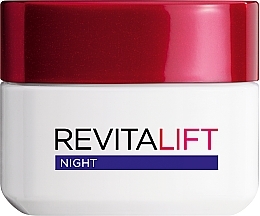 Krem na noc z elastyną przeciw zmarszczkom - L'Oreal Paris Revitalift Night Cream — Zdjęcie N1
