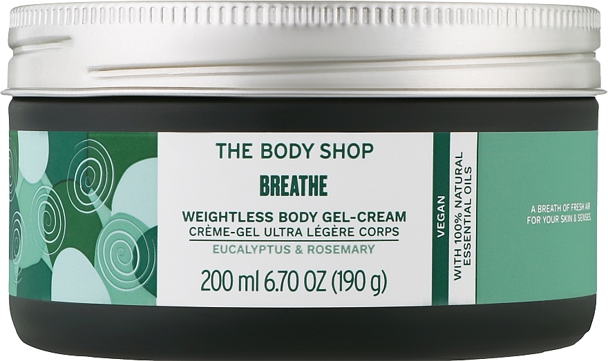 Żel-krem do ciała - The Body Shop Breathe Weightless Body Gel-Cream — Zdjęcie N1