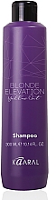 Szampon do włosów rozjaśnianych - Kaaral Blonde Elevation Yellow Out Shampoo — Zdjęcie N2