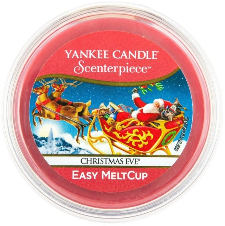 Wosk zapachowy do kominka elektrycznego - Yankee Candle Christmas Eve Scenterpiece Melt Cup — Zdjęcie N1