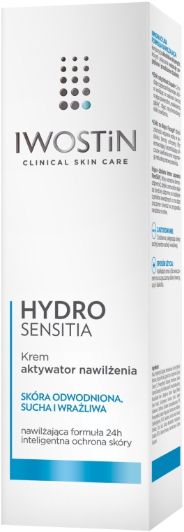 Krem do skóry odwodnionej, suchej i wrażliwej Aktywator nawilżenia - Iwostin Hydro Sensitia Intensive Moisturizing Cream — Zdjęcie N1