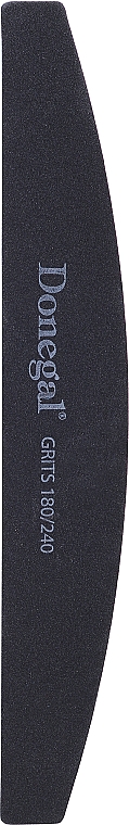 Pilnik do paznokci, 180/240, 17,8 cm, 2075, czarny - Donegal — Zdjęcie N1