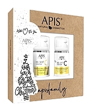 Zestaw - APIS Professional Re-Vit C Home Care Gift Set (day/cr/50ml + night/cr/50ml) — Zdjęcie N1