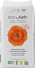 Kup Kompostowalne wkładki higieniczne Large, 28 szt. - Eco by Naty