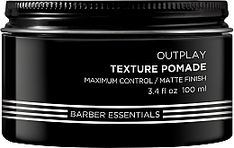 Kup Teksturyzująca matowa pomada do włosów dla mężczyzn - Redken Barber Essentials Outplay Texture Pomade