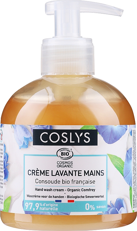 Krem-żel do mycia rąk z organicznym żywokostem - Coslys Hand Wash Cream Organic Comfrey — Zdjęcie N1